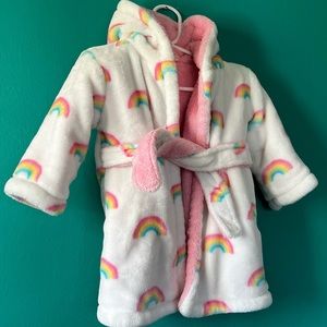 Hooded baby/toddler super soft and cozy robe